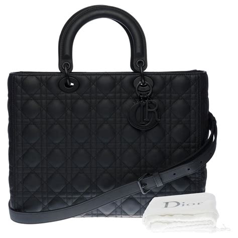 borsa cristian dior nera|lady Dior borse.